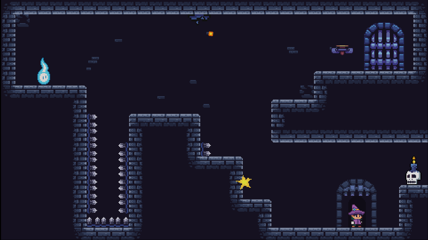 Witch's Escape Gameplay Screenshot.