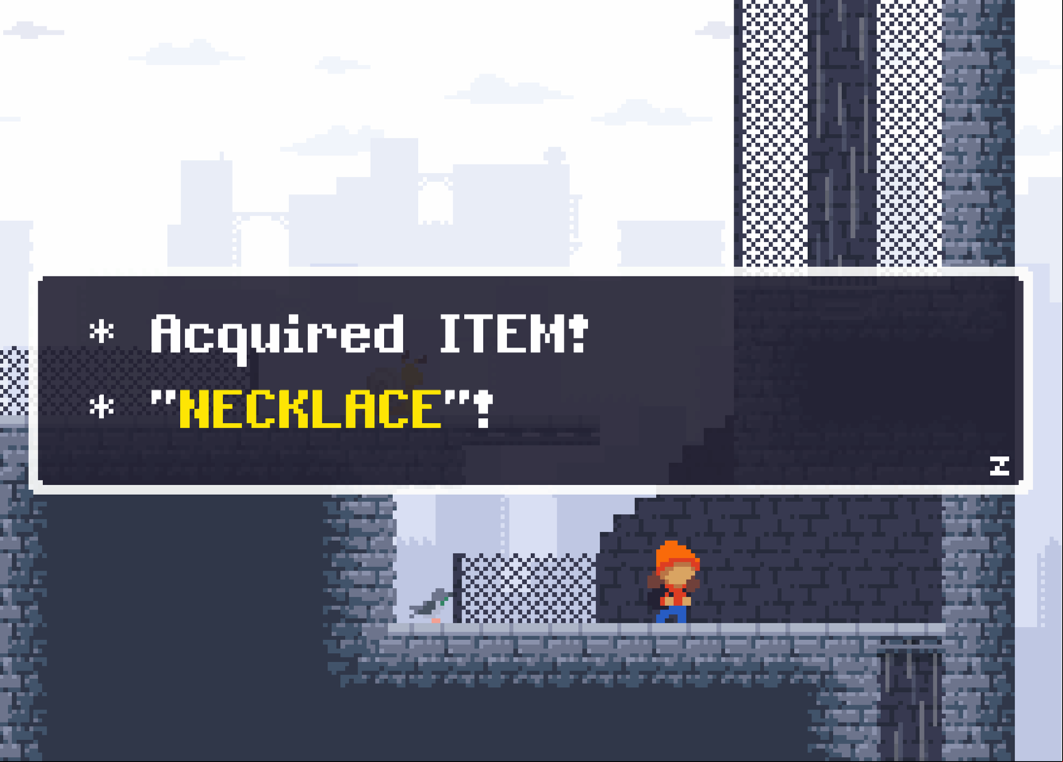Wonder Flower Game Found Necklace Screenshot.