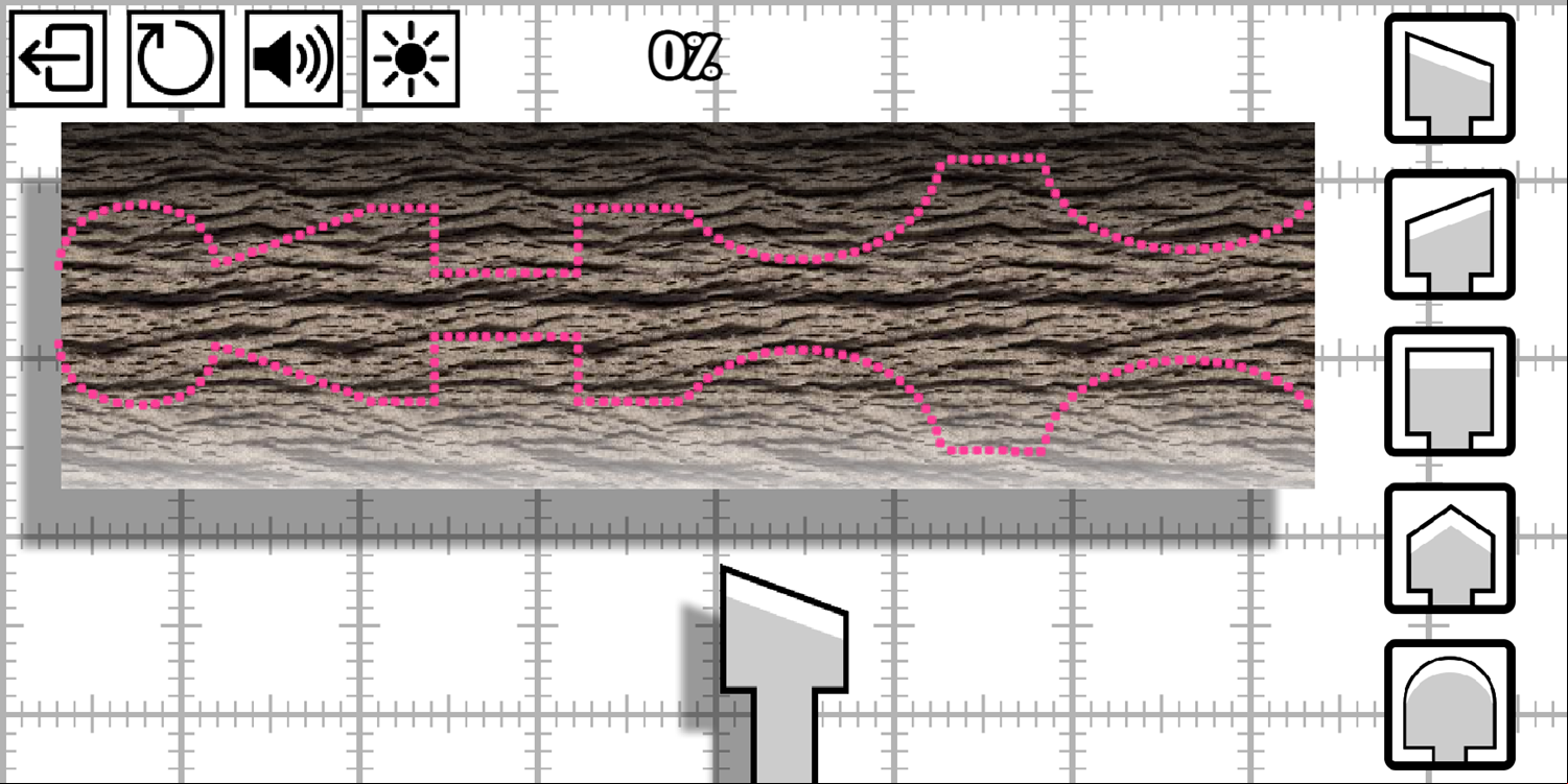 Wood Turning Game Next Level Screenshot.