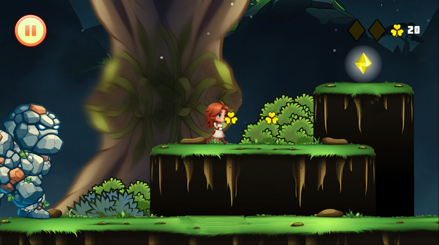Zenifer Adventure Game Level Play Screenshot.