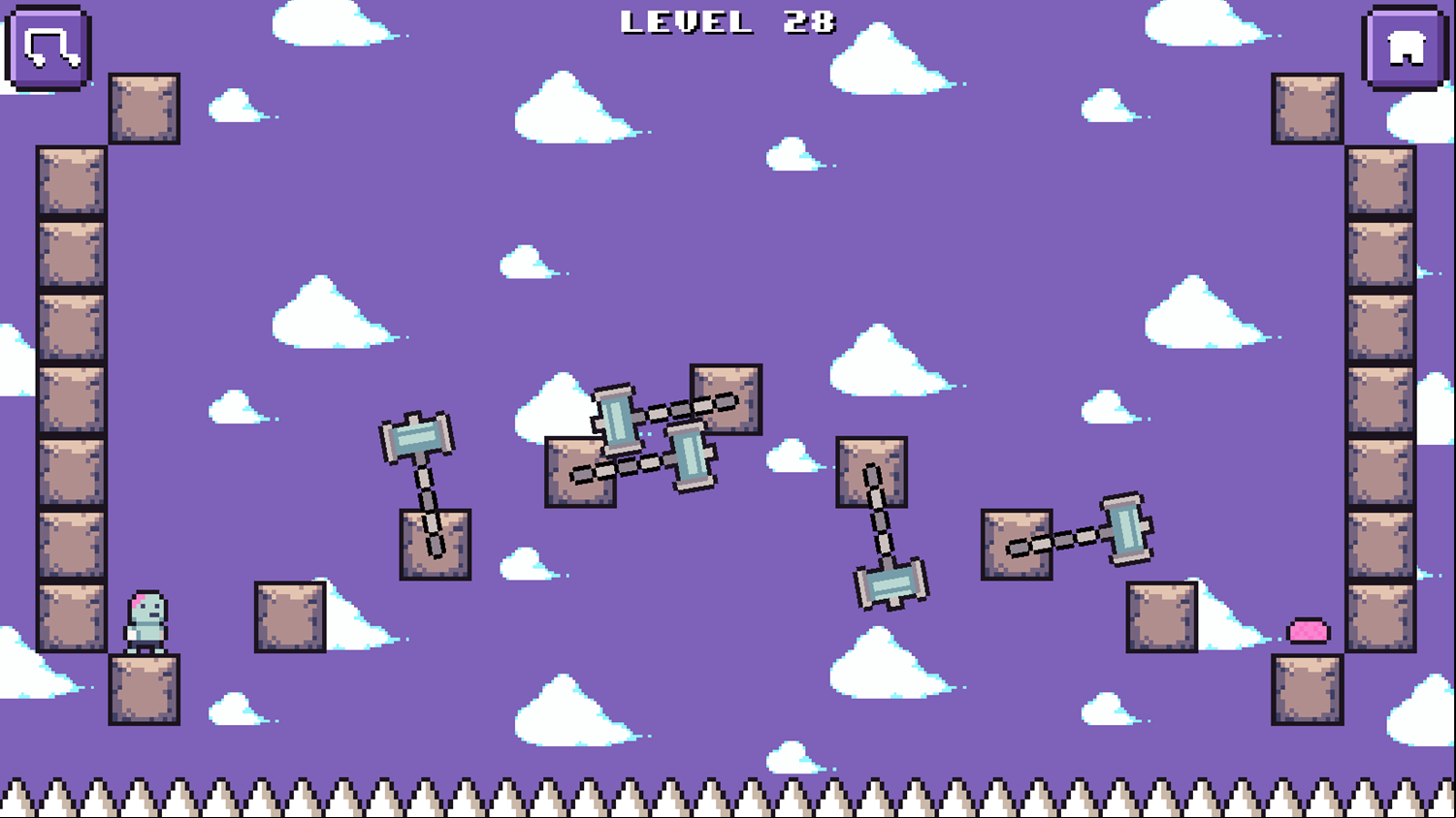 Zombie Adventure Game Final Level Screenshot.